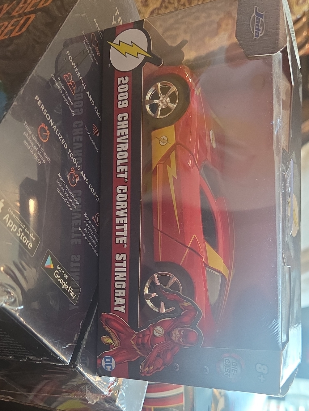2009 Chevrolet Corvette Stingray Die-Cast Toy Car - Flash Design